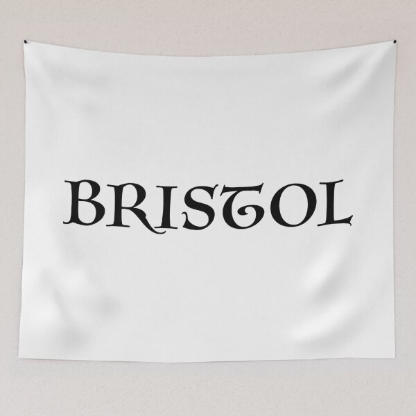 Item preview, Bristol old medieval style text (Black) designed and sold by STUDIO-72.