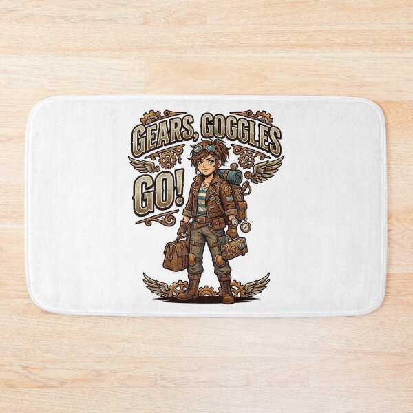 Item preview, UHD Steampunk Teen Traveler's Airship Adventure designed and sold by ABArtByAlexST.