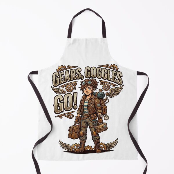 Item preview, UHD Steampunk Teen Traveler's Airship Adventure designed and sold by ABArtByAlexST.