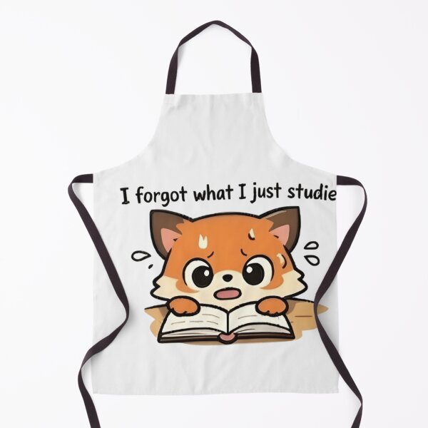 Item preview, Adorable Kawaii Fox Student: I forgot what I just studied designed and sold by Trendora90.