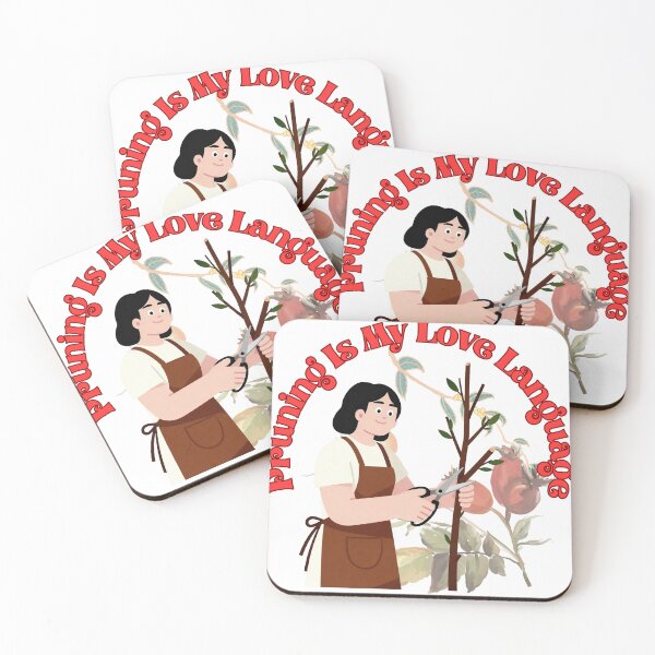 Item preview, Pruning Is My Love Language Funny Gardening Quote – Plant Lover Gift, Gardener Humor, Botanical Pun Design designed and sold by Anasalseady.