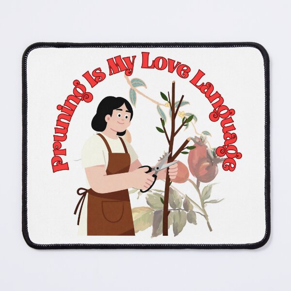 Item preview, Pruning Is My Love Language Funny Gardening Quote – Plant Lover Gift, Gardener Humor, Botanical Pun Design designed and sold by Anasalseady.