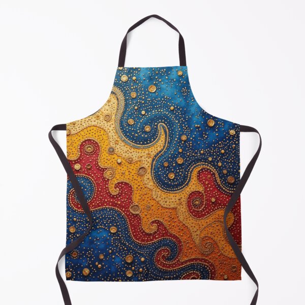 Item preview, Aboriginal Inspired Dot Art - Ocean Lava designed and sold by GrinGalore.