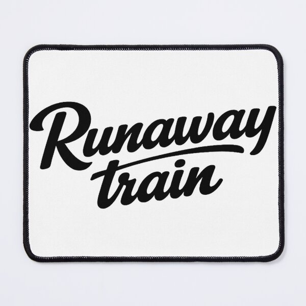 Item preview, Runaway Train – Minimalist Text Design designed and sold by gahteeriffico.