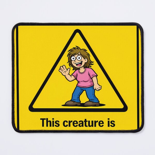 Item preview, Warninng: creature women designed and sold by Jokememe.