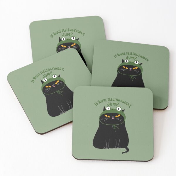 Item preview, If You're Feeling Froggy, Jump designed and sold by KilkennyCat Art.