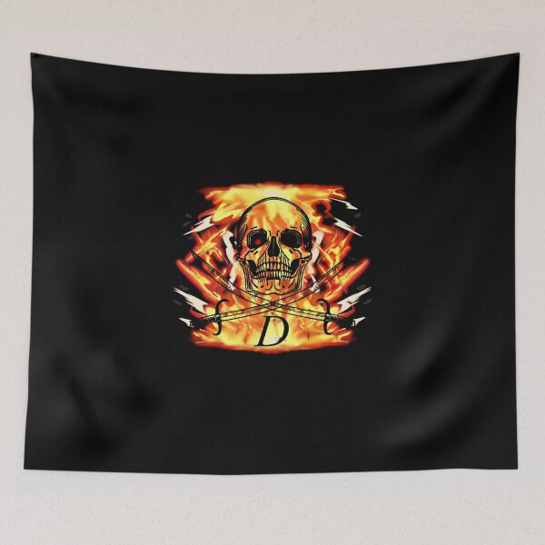 Item preview, Flame Skull designed and sold by The Master Shop.