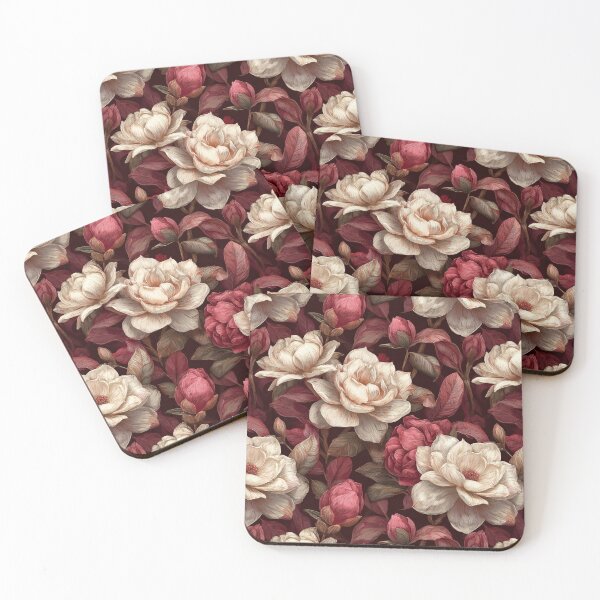 Item preview, Lush Gardenias Floral  - Flower Bouquet Pattern  - Baptism Gifts designed and sold by RoyalStarsPatts.