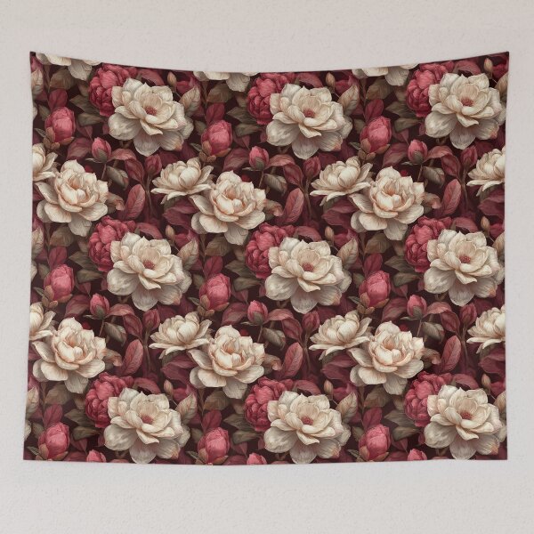 Item preview, Lush Gardenias Floral  - Flower Bouquet Pattern  - Baptism Gifts designed and sold by RoyalStarsPatts.