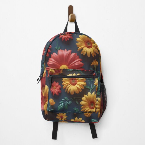 Item preview, 3D Flowers Red Yellow designed and sold by NK-Studios .