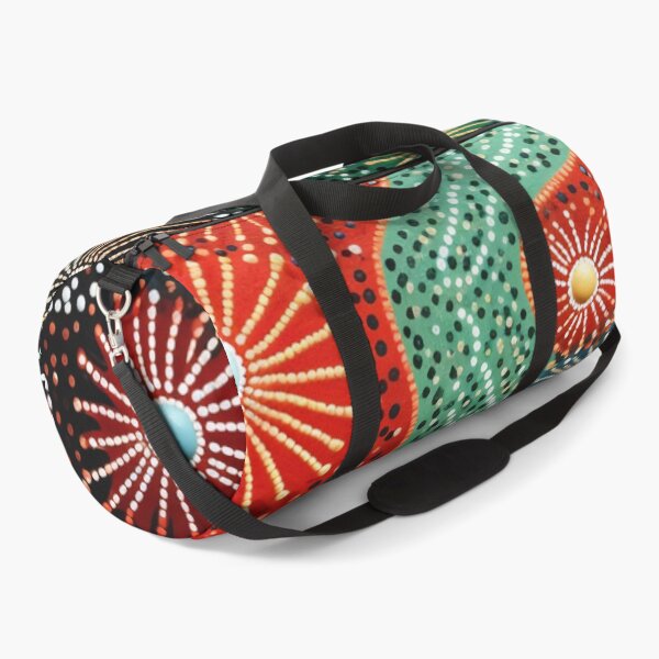 Item preview, Aboriginal Inspired Dot Art - Wildflowers in the Waves designed and sold by GrinGalore.