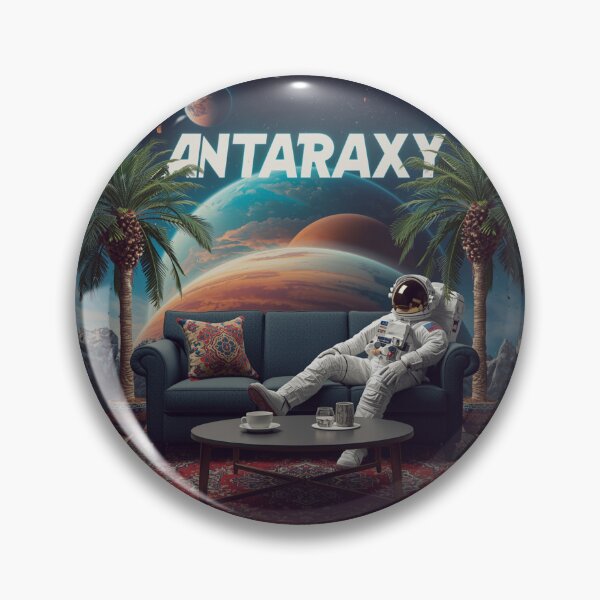 Item preview, Cosmic Lounge:Synthwave Astronaut Chill designed and sold by CiNi13.