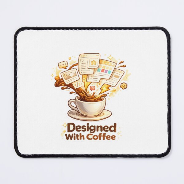 Item preview, Designed With Coffee UI Concept designed and sold by Anantha's Studio.