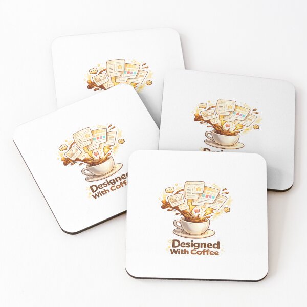 Item preview, Designed With Coffee UI Concept designed and sold by Anantha's Studio.