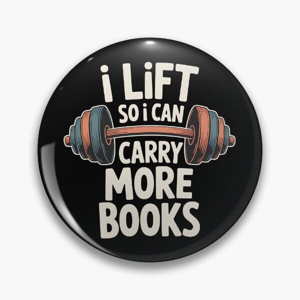 Item preview, I Lift So I Can Carry More Books - Perfect design for a book lover and gym addict who combines a passion for reading with a dedication to workout and strength. designed and sold by ZyziowskyArt.