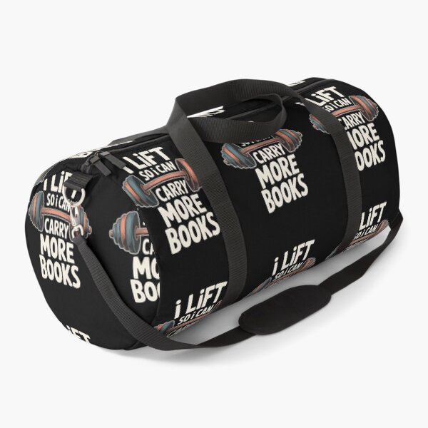 Item preview, I Lift So I Can Carry More Books - Perfect design for a book lover and gym addict who combines a passion for reading with a dedication to workout and strength. designed and sold by ZyziowskyArt.