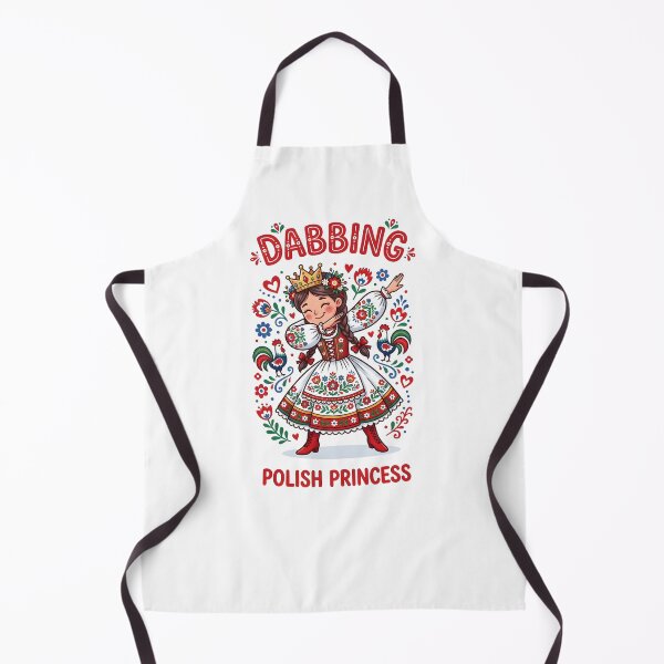 Item preview, Dabbing Polish Princess Meme Polish Pride Folk Art Slavic Roots designed and sold by NADIASHOP86.