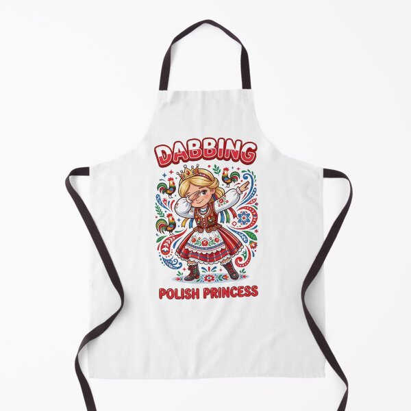 Item preview, Dabbing Polish Princess Meme Polish Pride Folk Art Floral Cute designed and sold by NADIASHOP86.