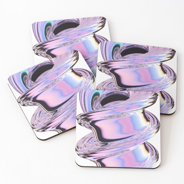 Item preview, Holographic Iridescent Waves designed and sold by Bionson Art.