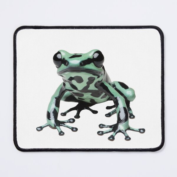 Item preview, Green & Black Poison Dart Frog designed and sold by FROGERZ-COM.