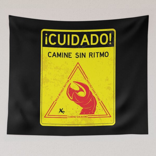 Item preview, Icuidado Camine Sin Ritmo Walk Without Rhythm Marchez Sans Rhythme designed and sold by stormm77.