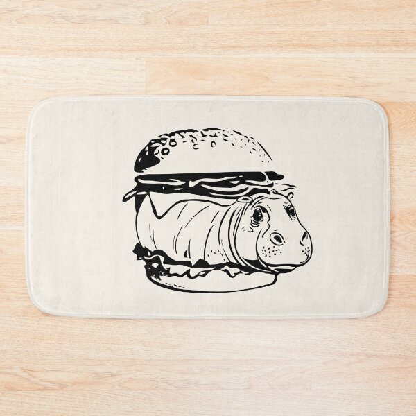 Item preview, Moo Deng Burger designed and sold by bearification.