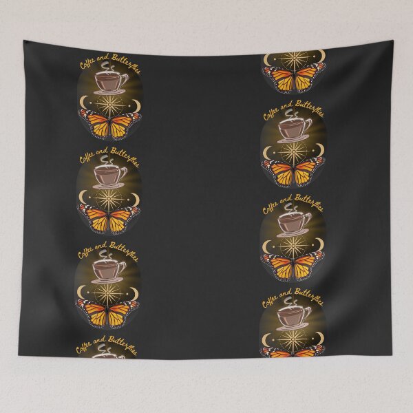 Item preview, Coffee and Butterflies designed and sold by Uplifting Vib'n Design and Decor .