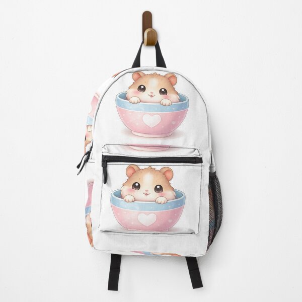 Item preview, Cute Hamster Peeking from Bowl Kawaii Design designed and sold by Sadia Jannat.