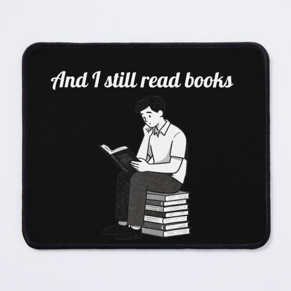 Item preview, And_I_Still_Read_Books - T-shirts and gifts for those who still enjoy reading books designed and sold by SEASTAR2711.