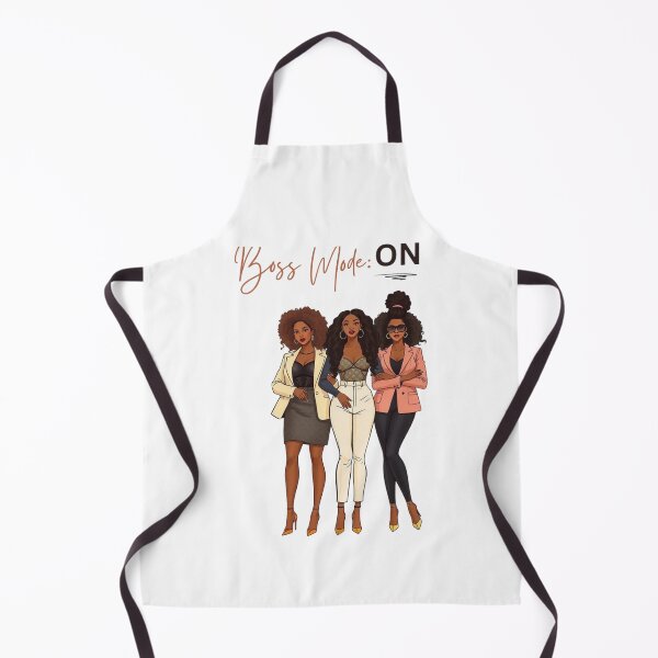 Item preview, Boss Mode ON — Stylish Black Women Illustration Empowerment Art Girl Boss Squad designed and sold by nancysdaughter.