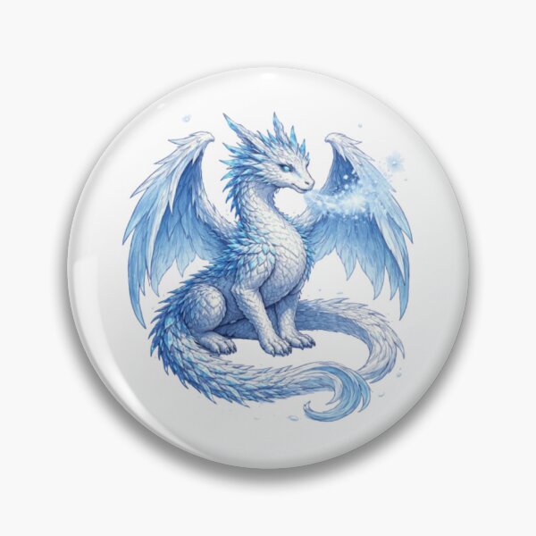 Artikelvorschau, Frostschleier-Winterdrache entworfen und verkauft von ESSClothing.