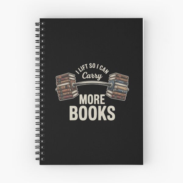 Item preview, I Lift So I Can Carry More Books - Perfect design for a book lover and gym addict who combines a passion for reading with a dedication to workout and strength. designed and sold by ZyziowskyArt.