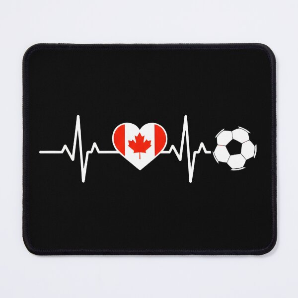 Item preview, Canada Soccer Heartbeat | Maple Leaf Football Fan designed and sold by dudelinart.