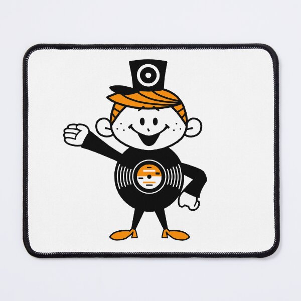 Item preview, Vinyl Record Shop Mascot Character designed and sold by torufukuda.