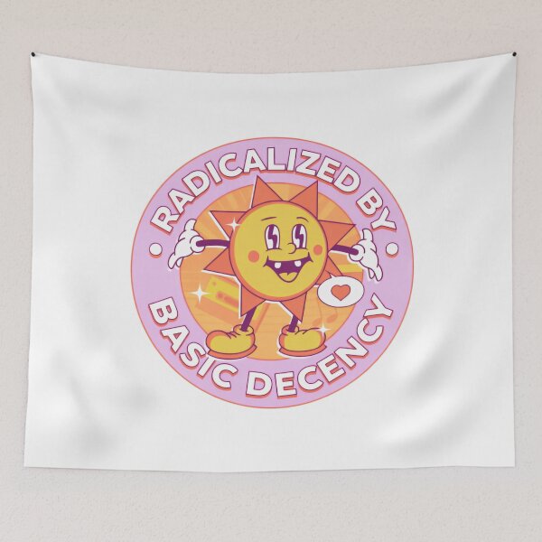 Item preview, Radicalized By Basic Decency Drives Courageous Change designed and sold by SkeletonsDanger.