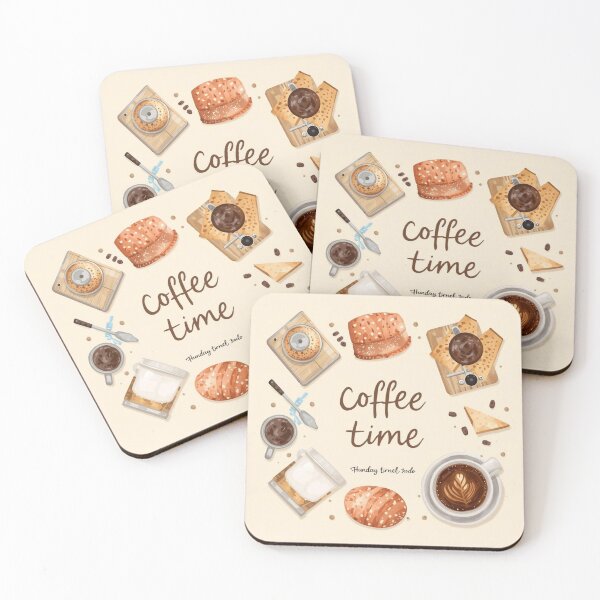 Artikelvorschau, Kaffeezeit entworfen und verkauft von TinyWarmThing.