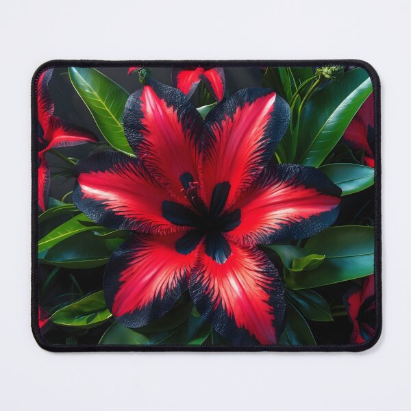 Item preview, Real Exotic Flowers Red Black 2 designed and sold by NK-Studios .