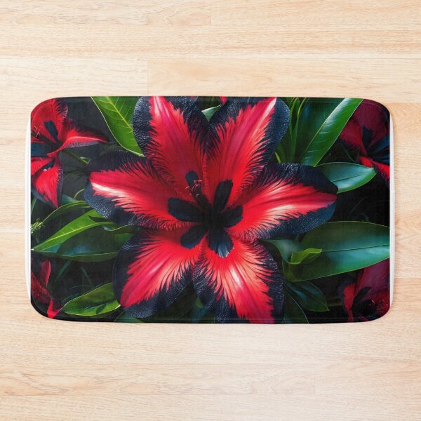 Item preview, Real Exotic Flowers Red Black 2 designed and sold by NK-Studios .