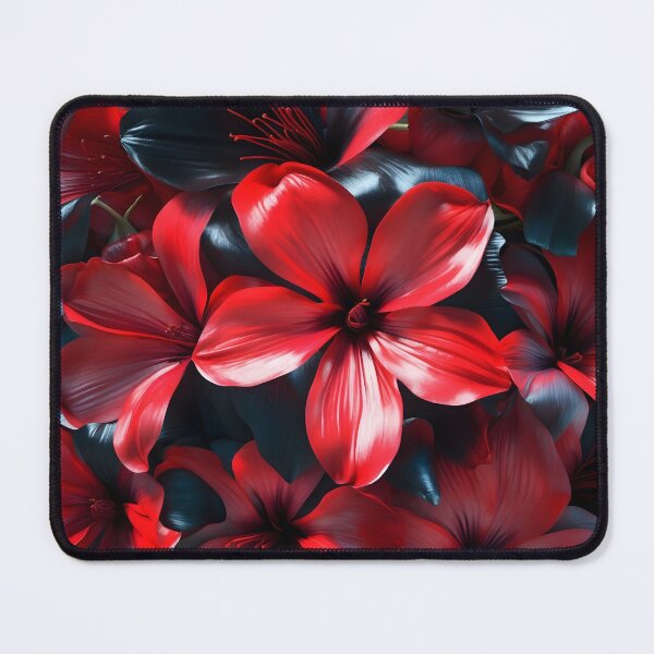 Item preview, Real Exotic Flowers Red Black designed and sold by NK-Studios .