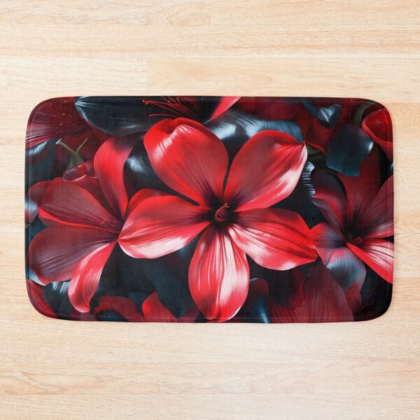 Item preview, Real Exotic Flowers Red Black designed and sold by NK-Studios .