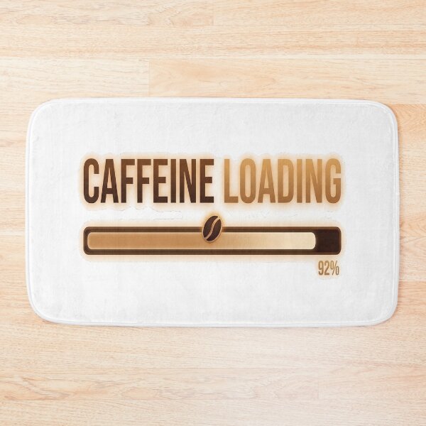 Item preview, Caffeine Loading Funny Coffee Design | Sarcastic Energy Meter Graphic designed and sold by Mysterious Shop.