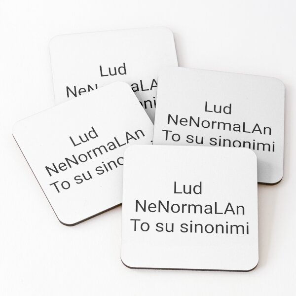 Item preview, Crazy Abnormal and These are the Synonyms Design designed and sold by Dmitrij63.