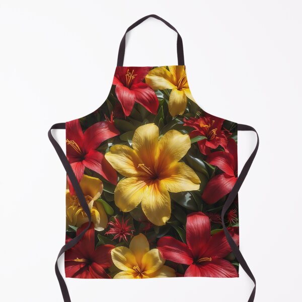 Item preview, Real Exotic Flowers Red Yellow designed and sold by NK-Studios .