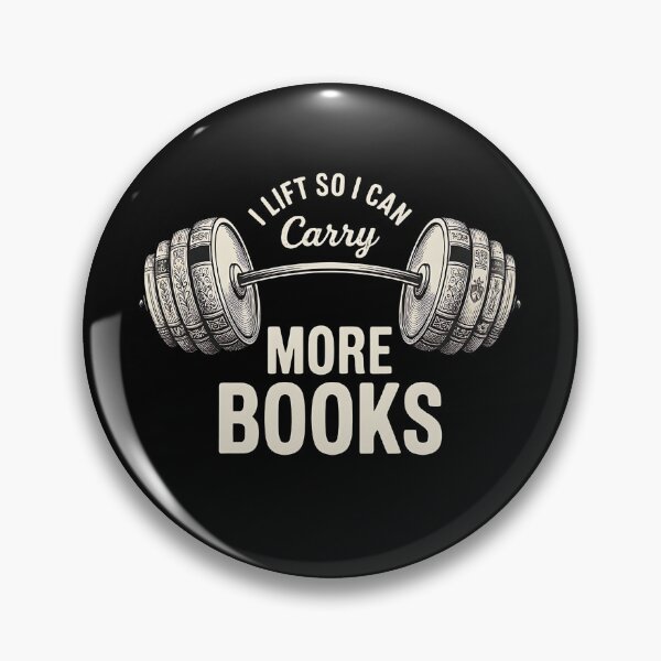 Item preview, I Lift So I Can Carry More Books - Perfect design for a book lover and gym addict who combines a passion for reading with a dedication to workout and strength. designed and sold by ZyziowskyArt.