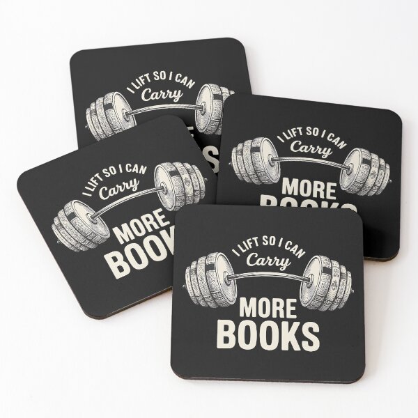 Item preview, I Lift So I Can Carry More Books - Perfect design for a book lover and gym addict who combines a passion for reading with a dedication to workout and strength. designed and sold by ZyziowskyArt.