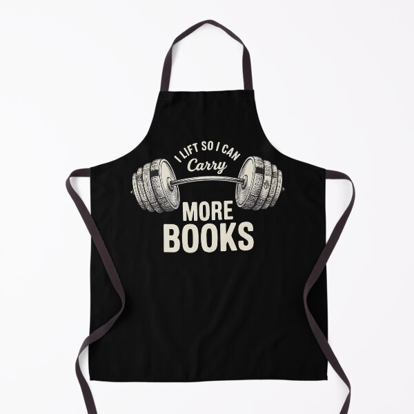 Item preview, I Lift So I Can Carry More Books - Perfect design for a book lover and gym addict who combines a passion for reading with a dedication to workout and strength. designed and sold by ZyziowskyArt.