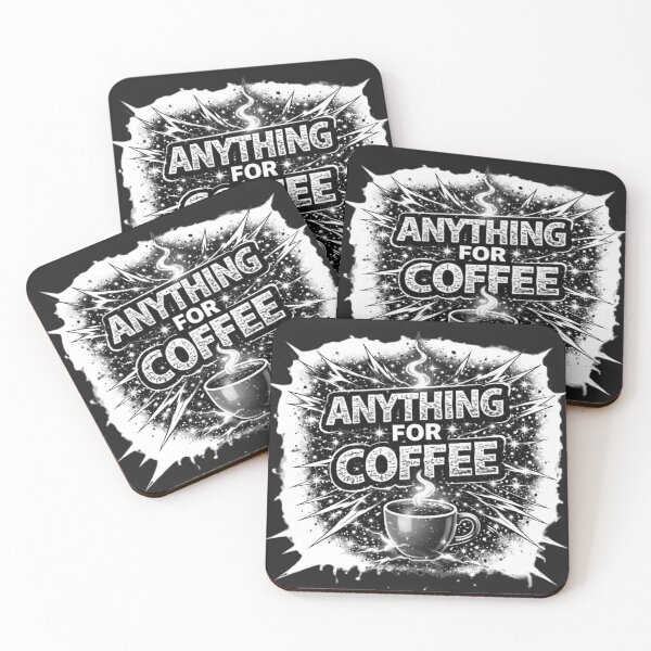 Item preview, ANYTHING for COFFEE designed and sold by Nika Art Studio.