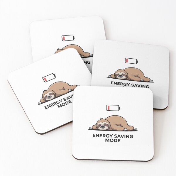 Item preview, Relatable Lazy Sloth Face Down Mental Health Rest Decal designed and sold by Mr-wow.