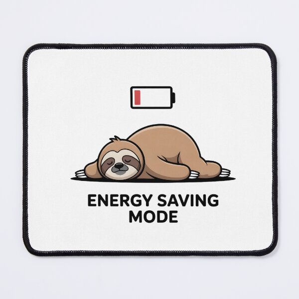 Item preview, Relatable Lazy Sloth Face Down Mental Health Rest Decal designed and sold by Mr-wow.