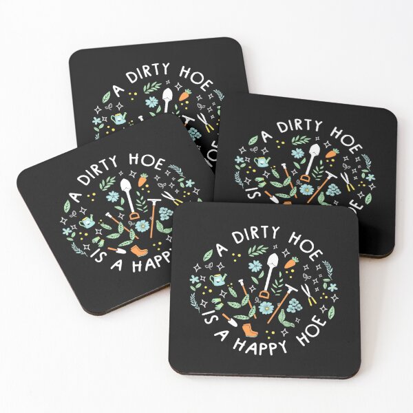 Item preview, A Dirty Hoe Is A Happy Hoe Dirty Garden Humor Statement designed and sold by SkeletonsDanger.